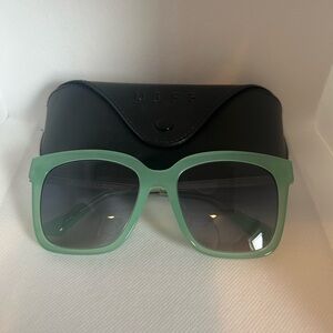 Diff Eyewear Sage Green Sunglasses